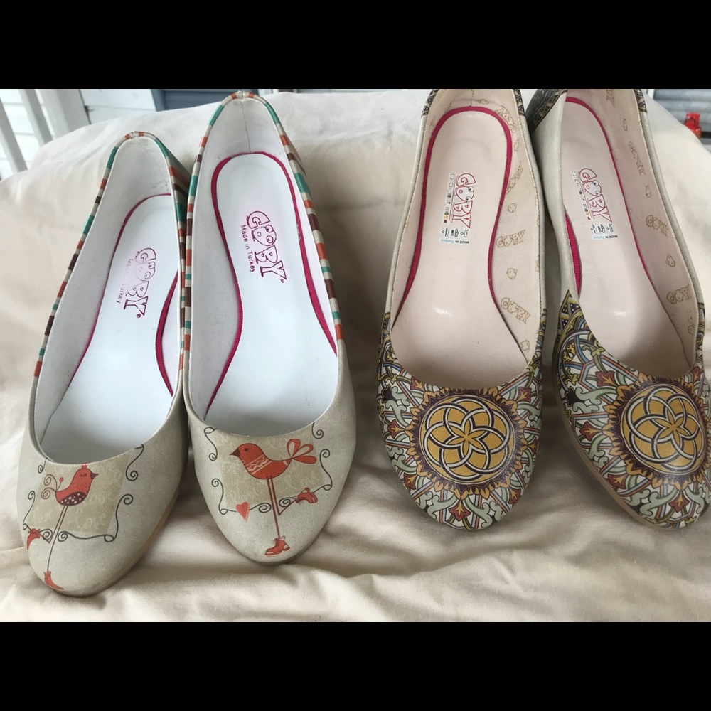Set of goby flats